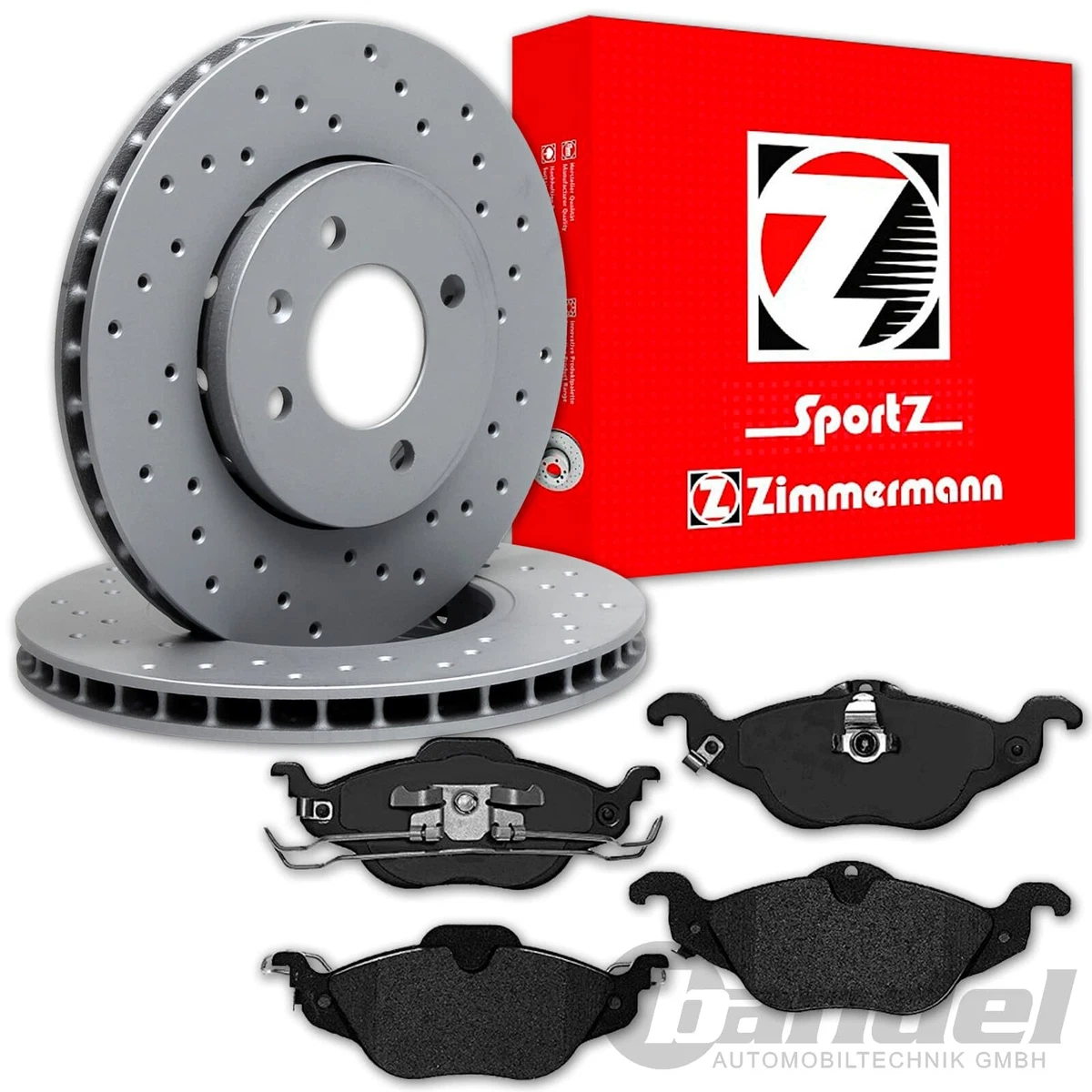 Гальмівні колодки та диски Zimmermann для FORD MONDEO V Turnier (CF)